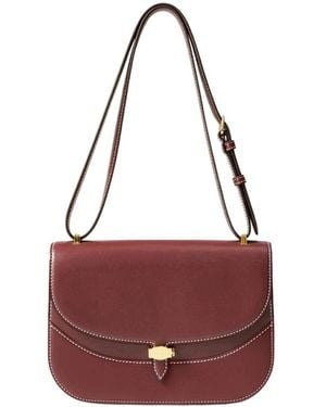 Veronica Beard Dash Satteltasche - Rot