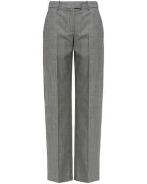 McQueen Wool Broeken - Grijs