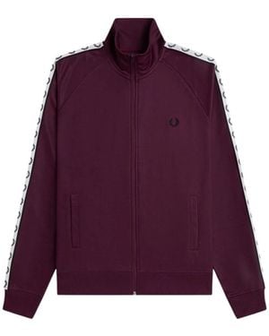 Fred Perry Training Jackets - Violet