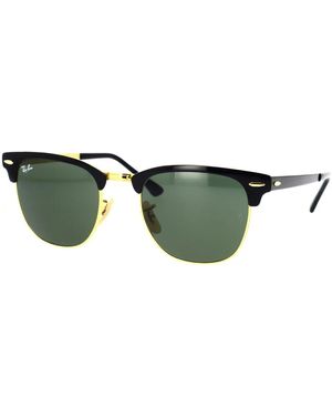 Ray-Ban Clubmaster Metal Zonnebril - Groen