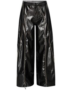 ROTATE BIRGER CHRISTENSEN Wide Trousers - Negro