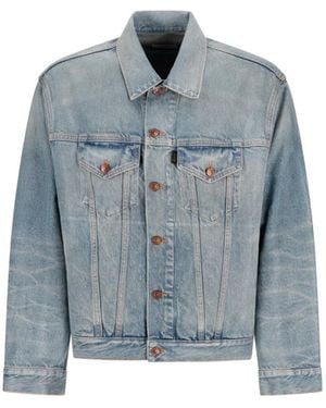 Haikure Denim Jackets - Blue