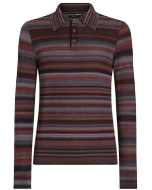 Dolce & Gabbana Polo Shirts - Marron