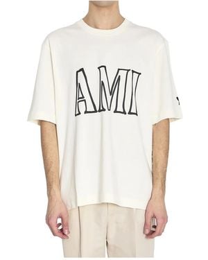 Ami Paris T-Shirts - Blanco