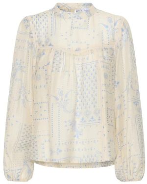 Saint Tropez Campanula Paisley Mosaik - Weiß