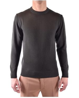 Hōsio Round-Neck Knitwear - Black