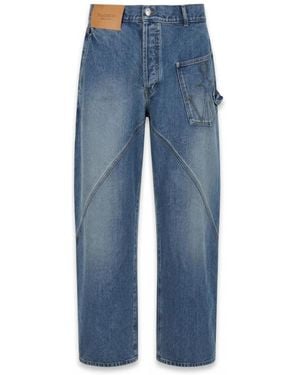 JW Anderson Straight Jeans - Blue