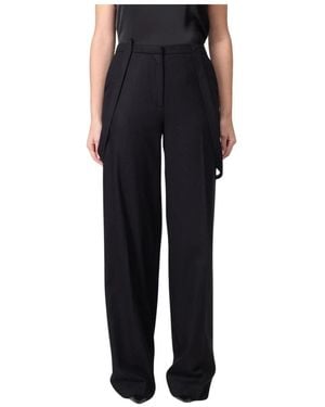 PT01 Wide Trousers - Black