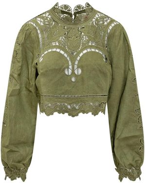 FARM Rio Blouses - Green