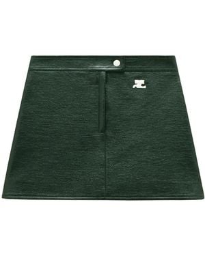 Courreges Short Skirts - Green