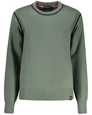 North Sails Round-Neck Knitwear - Verde