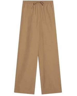 Loulou de Saison Wide Trousers - Natural
