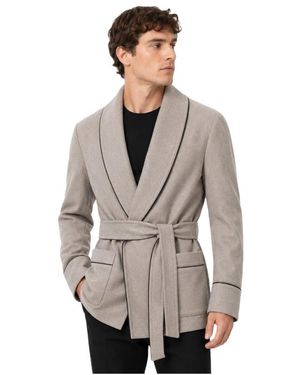 Dolce & Gabbana Nachtkleding ,Grijs ,Kasjmier Badjassen