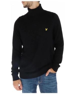 Lyle & Scott Turtlenecks - Black