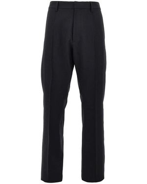 DSquared² Broeken ,Zwart ,Wol Stretch Wool Tailored Pants