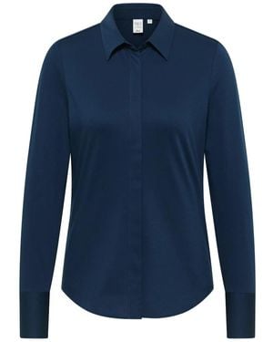 Eterna Elegante Blouse - Blauw
