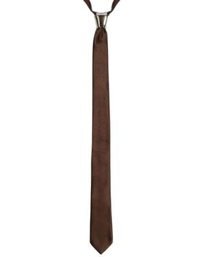 Cor Sine Labe Doli Ties - Brown