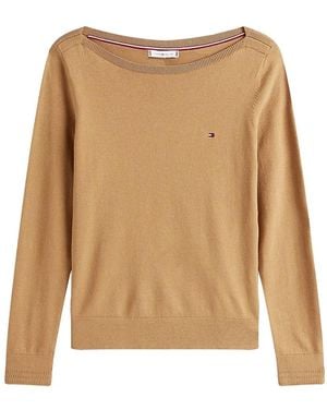 Tommy Hilfiger Round-Neck Knitwear - Bruin