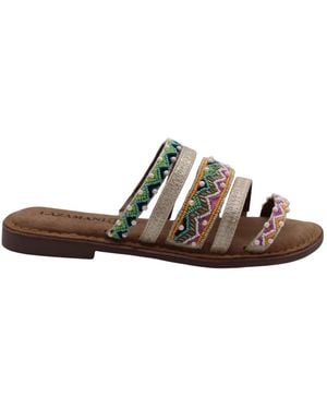 Lazamani Sliders - Brown