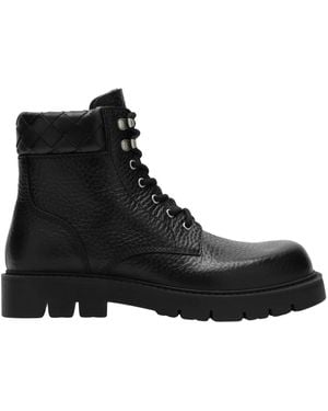 Bottega Veneta Lace-Up Boots - Black