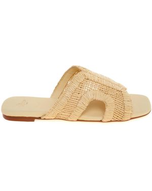 Castañer Flip Flops - Naturel