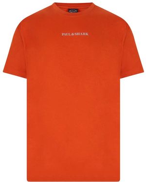 Paul & Shark T-Shirts - Arancione