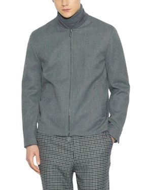 Paolo Pecora Bomber Jackets - Grey