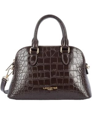 Lancaster Tassen ,Bruin ,Leer Half-Moon Bag Exo