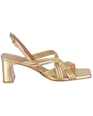 Ángel Alarcón High Heel Sandals - Metallic