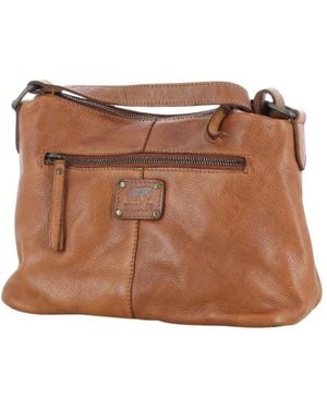 Bear Design Shoulder Bags - Marrón