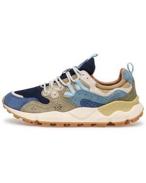 Flower Mountain Trainers - Blue