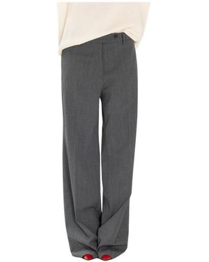 N°21 Wide Trousers - Grey