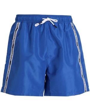 Emporio Armani Blaue Meer Kleidung Badebekleidung Sportlicher Stil