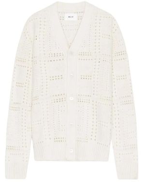 NN07 Tobias Cardigan 60001 - Weiß