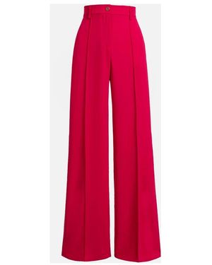 MSGM Wide Trousers - Rouge