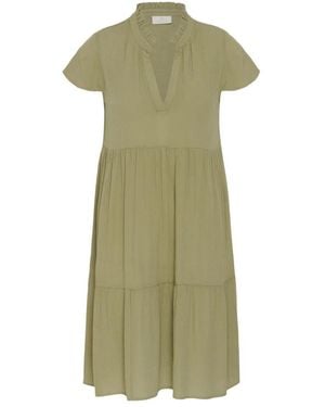 Kaffe Midi-Jurk - Groen