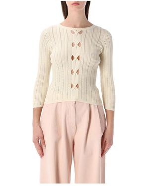 Sessun Round-Neck Knitwear - Rosa