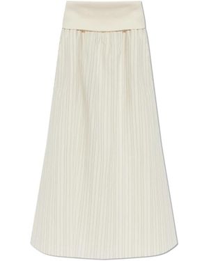 Samsøe & Samsøe Maxi Skirts - Blanco