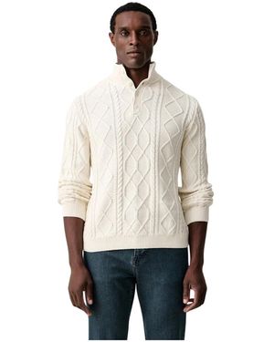 Guess Dawson Rollkragenpullover - Natur