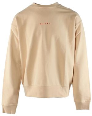 Marni Sweatshirts - Natural