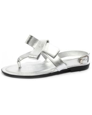 Tod's Flat Sandals - White