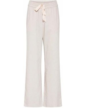 GUSTAV Wide Trousers - White