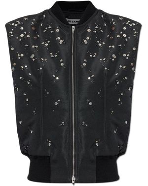 Jil Sander Vests - Negro