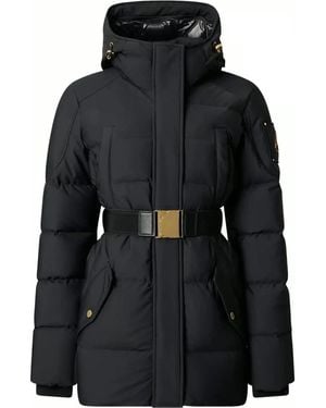 Moose Knuckles Jassen ,Zwart ,Gilded 3Q Jacket