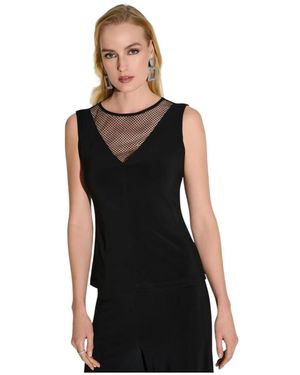 Joseph Ribkoff Sleeveless Tops - Black