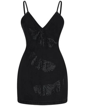 David Koma Short Dresses - Black