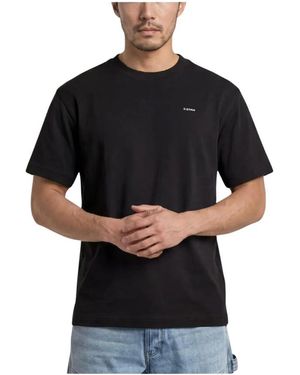 G-Star Tops ,Zwart ,True Regular T-Shirt