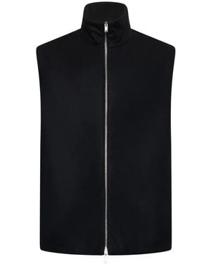 Jil Sander Vests - Black