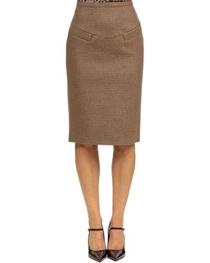 N°21 Midi Skirts - Marrone
