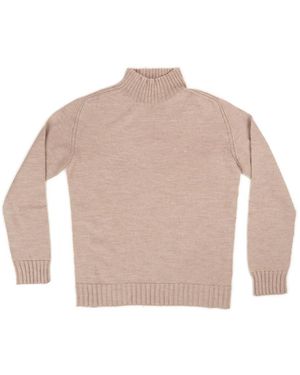 Alpha Studio Merino Wollen Hoodies Voor Mannen - Naturel